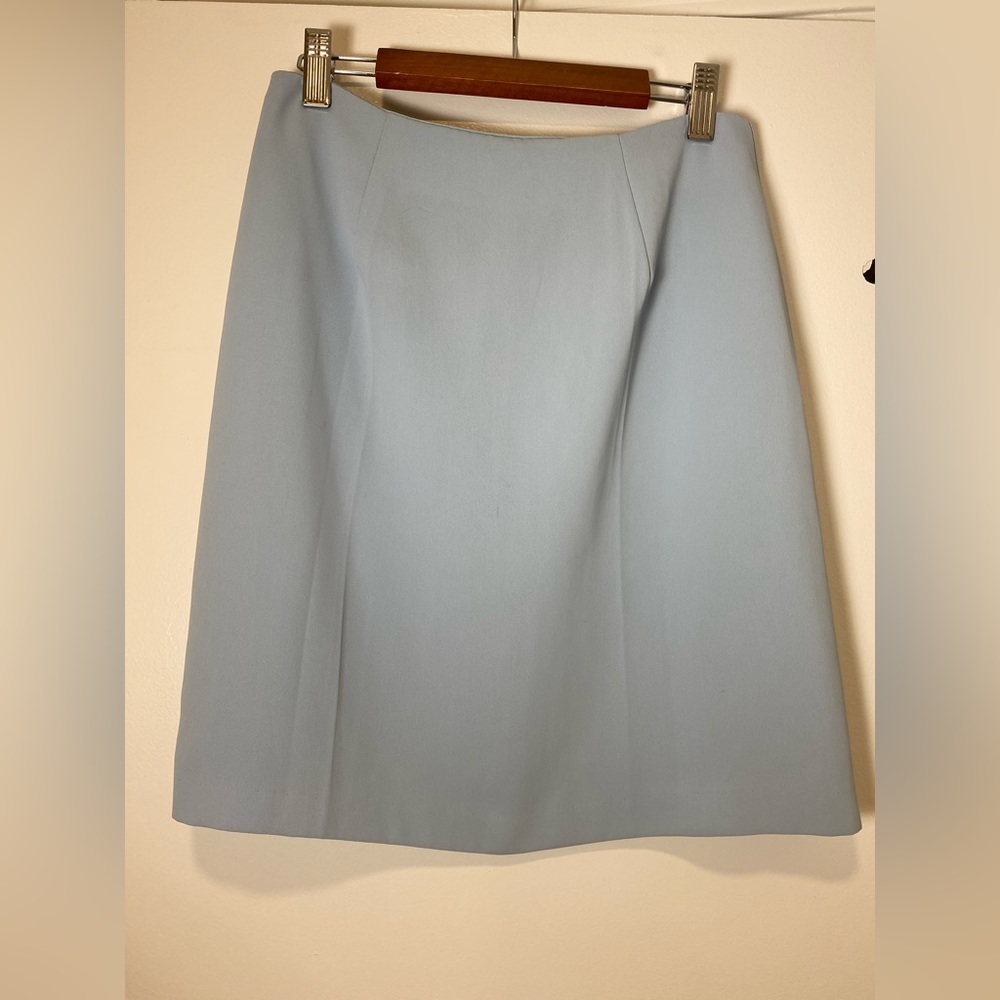 Baby Blue Mini Skirt